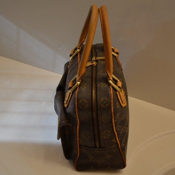 Authentic Louis Vuitton Manhattan PM Handbag with Authenticity Certificate (GUC) - Picture 6 of 13